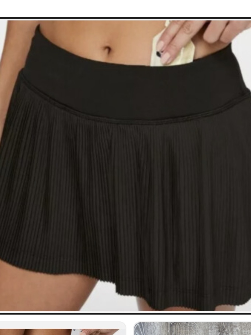 Lululemon Pleat To Street Skirt 3.5” Liner Length Size 10 ⛳️🎾 Black rare